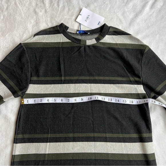 New Zara Women’s Longsleeve Stripped Dress - Picture 3 of 6